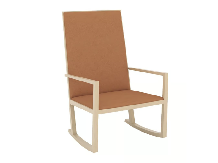 SERENA BU1356 - Rocking oak easy chair _ Andreu World